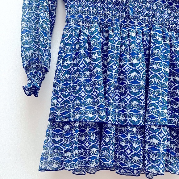 NEW ZARA Blue Short Dress Size S - Picture 8 of 13